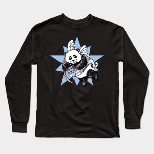 Cupid's Panda is on the Loose! Long Sleeve T-Shirt